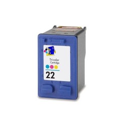 HP22  XL couleur recyclée Cartouche HP recyclée compatible imprimantes HP