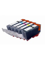 Pack Canon PGI520 / CLI521 noir/photo noir/cyan/magenta/jaune compatible