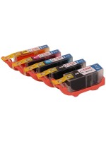 Pack Canon PGI525 / CLI526 noir/photo noir/cyan/magenta/jaune compatible