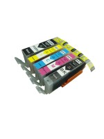 Pack Canon PGI550XL / CLI551XL noir/photo noir/cyan/magenta/jaune compatible
