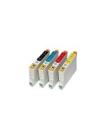 Pack Epson T0611 à T0614  Epson (T0615 ) compatible noire/cyan/magenta/jaune
