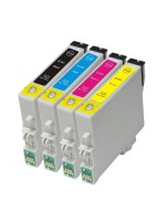 Pack Epson T0441 à T0444  ( T0445 ) noire/cyan/magenta/jaune compatible