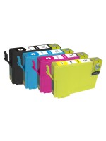 Pack Epson T1291 à T1294 XL ( T1295 ) compatible noire/cyan/magenta/jaune