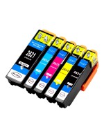 Pack Epson T26 XL compatible noire/cyan/magenta/jaune/photo noire