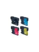 Pack Brother compatible LC1100 / LC980 / LC985 (4 cartouches) Cartouche Brother compatible imprimantes Brother