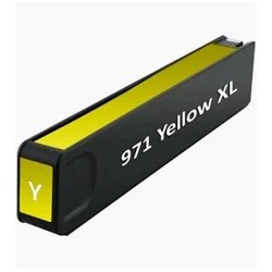HP971XL jaune recyclé Cartouche HP recyclée compatible imprimantes HP