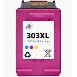 HP303 XL couleur recyclée Cartouche HP recyclée compatible imprimantes HP