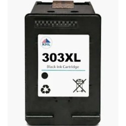 HP303 XL noire recyclée Cartouche HP recyclée compatible imprimantes HP