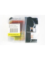 Brother compatible LC121 / LC123 XL jaune Cartouche Brother compatible imprimantes Brother