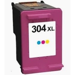 HP304 couleur XXL recyclée Cartouche HP recyclée compatible imprimantes HP