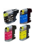 Pack Brother compatible LC129 / LC125 (4 cartouches) Cartouche Brother compatible imprimantes Brother