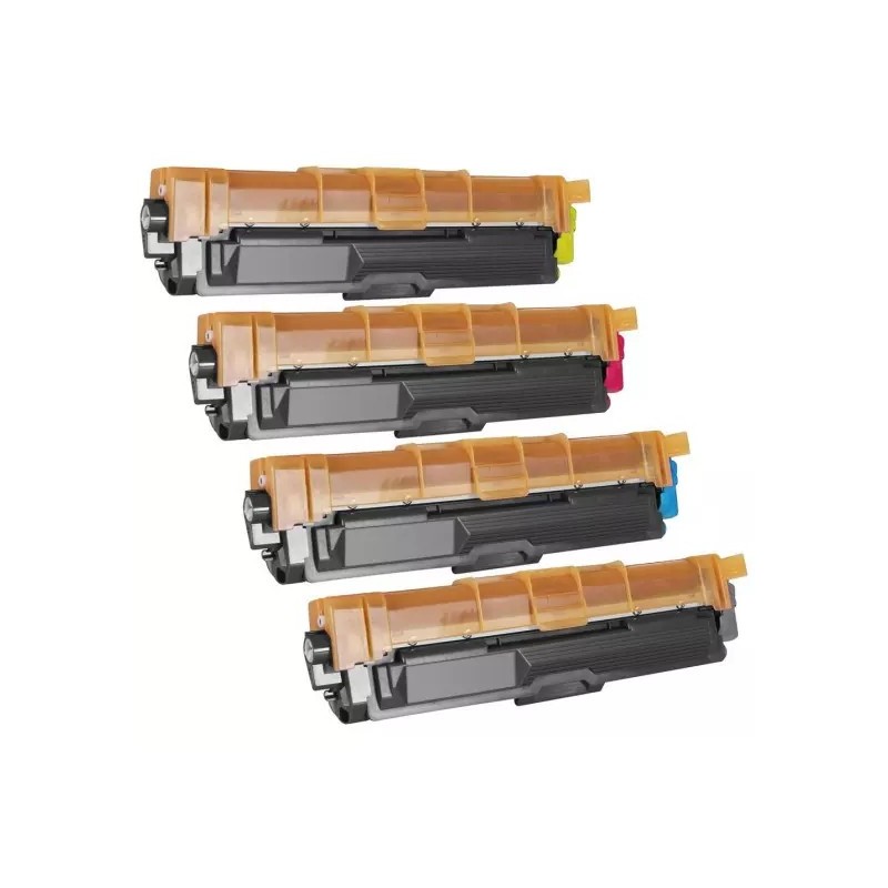 Pack Toners Brother Compatible TN241/ TN245 (4 toners)  Cartouche Toner Tambour Brother compatible imprimantes Brother