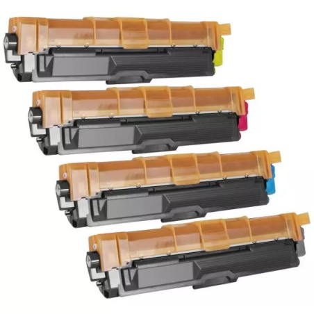 Pack Toners Brother Compatible TN241/ TN245 (4 toners)  Cartouche Toner Tambour Brother compatible imprimantes Brother