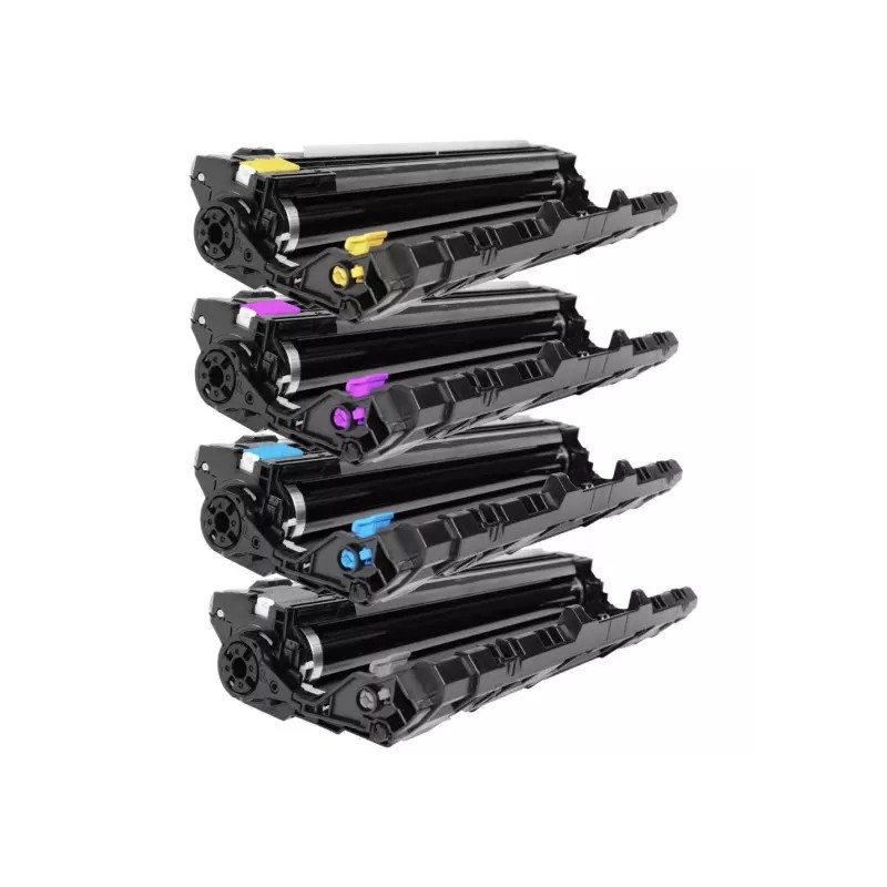 Pack Tambours Brother compatible DR241 / 245 (4 tambours) universels Cartouche Toner Tambour Brother compatible imprimantes Brot
