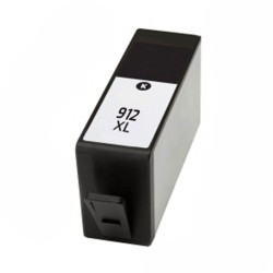 HP912XL noire recyclée Cartouche HP recyclée compatible imprimantes HP