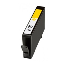HP912XL jaune recyclée Cartouche HP recyclée compatible imprimantes HP