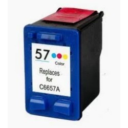 HP57 recyclée couleur Cartouche HP recyclée compatible imprimantes HP