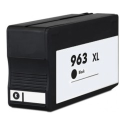 HP963 XL noire recyclée  Cartouche HP recyclée compatible imprimantes HP