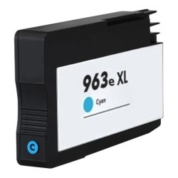 HP963 XL cyan recyclée  Cartouche HP recyclée compatible imprimantes HP