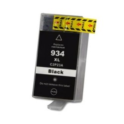 HP934XL noire recyclée Cartouche HP recyclée compatible imprimantes HP